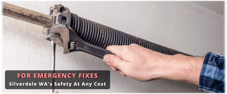 Broken Garage Door Spring Silverdale WA